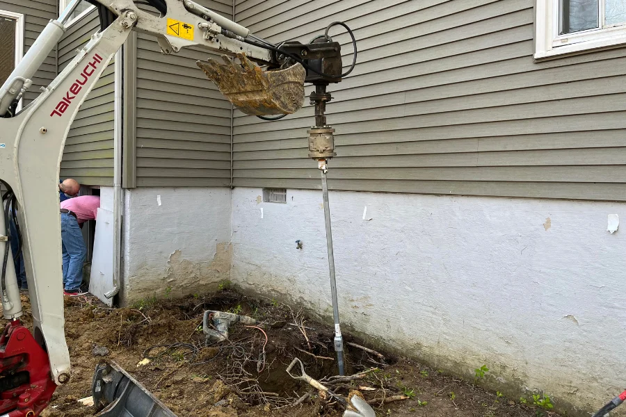 Helical Pier Installation in Plantation, FL