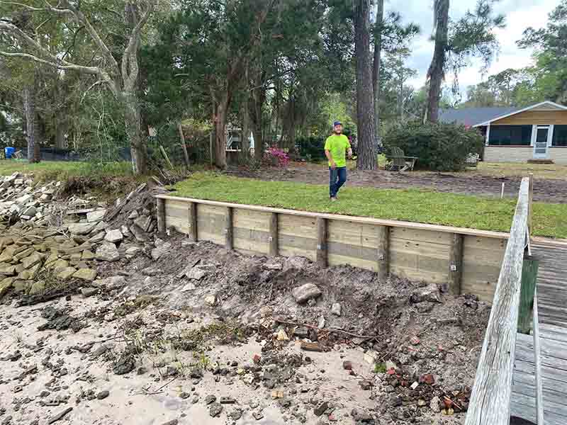 Seawall Repair in Plantation, FL