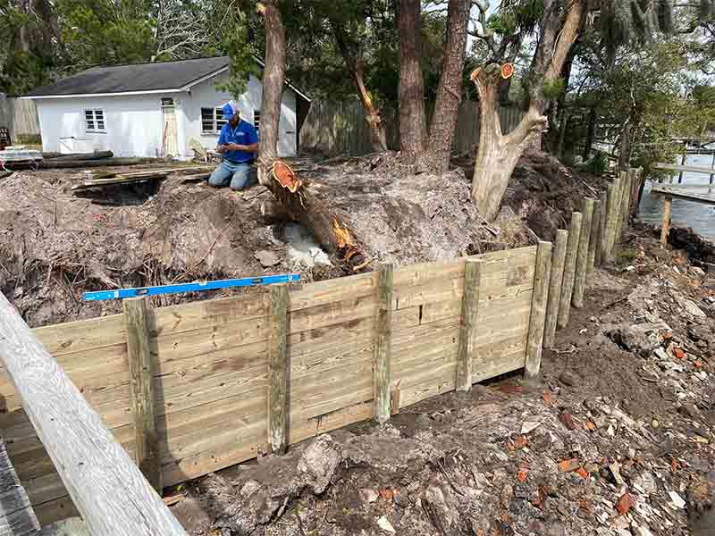 Seawall Repair in Plantation, FL